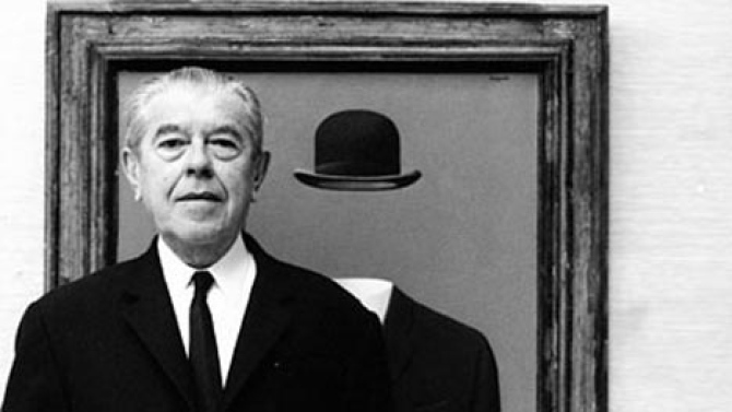 fout Slim precedent René Magritte – de man met de bolhoed – Magritte